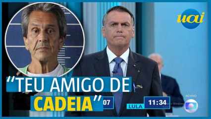 Bolsonaro para Lula: 'R. Jefferson explodiu seu partido'