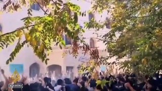 Clashes as thousands attend Mahsa Amini memorial in Iran's Saqqez