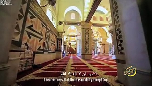 From masjid al-Aqsa beautiful Azan Jerusalem