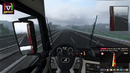 MAN TGX Euro 6 XXL - Crossing 2nd Toll - ETS 2 1.45 - #eurotrucksimulator2 #tollplaza