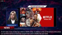 The Best New Movies And Shows On Netflix Today: October 28, 2022 - 1breakingnews.com