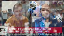 Detroit Lions Rookie Josh Paschal Makes NFL Debut