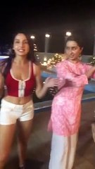 Nora Fatehi Teaching Shraddha Kapoor Dilbar Hook Step