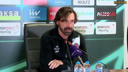 Andrea Pirlo: Hakemi konuşmak istemiyorum
