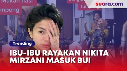 Viral! Beredar Video Ibu-ibu Merayakan Nikita Mirzani Masuk Bui