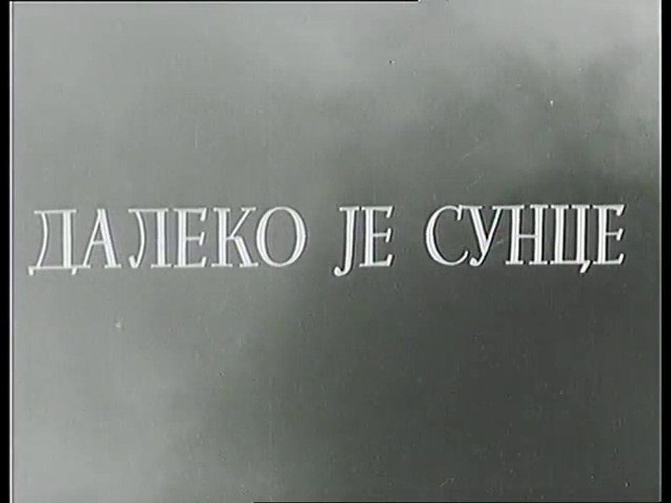 Daleko je sunce (1953)
