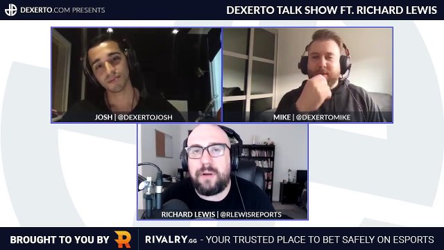 Richard Lewis on His Next Chapter in Esports, Bodyguards, Romance vs Career | Dexerto Talk Show #12