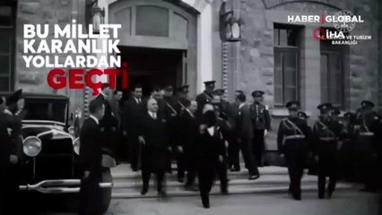 Kütür Bakanlığı'ndan 29 Ekim Cumhuriyet Bayramı videosu