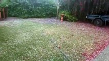 Large hail weather