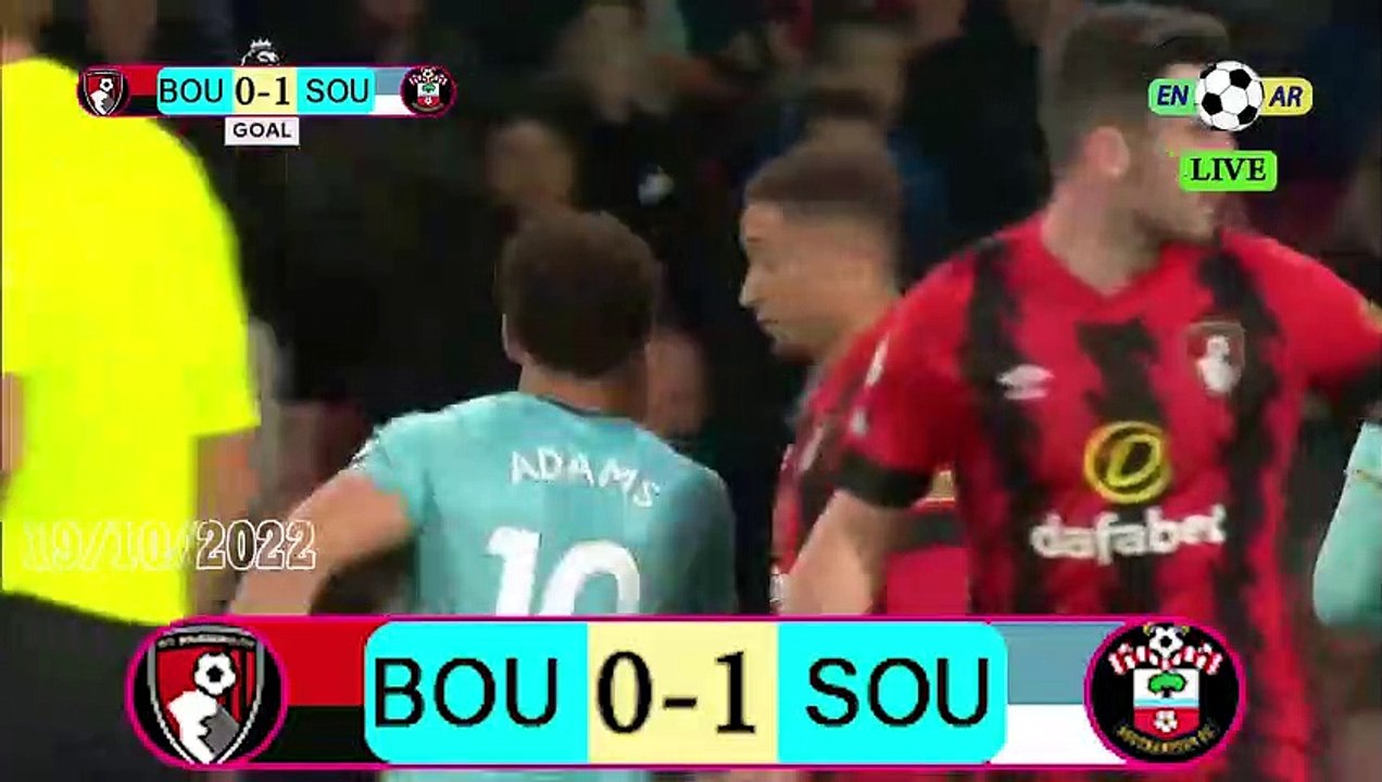 Bournemouth 0v1 Southampton /ساوثهامبتون 1- 0 بورنموث   / English Premier League 2022 / 2023  الدوري الإنجليزي الممتاز