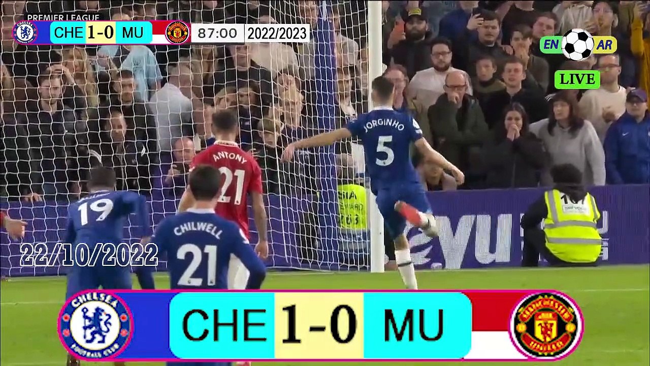 Chelsea 1-1 ManUnited  / مان يونايتد1- 1 تشيلسي / English Premier League 2022 / 2023  الدوري الإنجليزي الممتاز