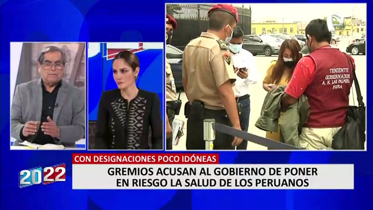 Óscar Ugarte: Kelly Portalatino no parece tener experiencia de gestión para el cargo en el Minsa