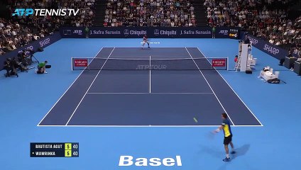 Bâle - Bautista Agut met fin au parcours de Wawrinka