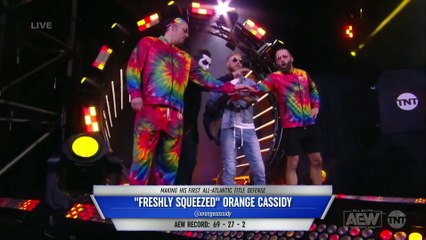 Orange Cassidy Entrance as All-Atlantic Champion: AEW Rampage, Oct. 21. 2022