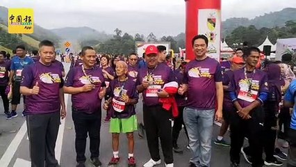 1500人边赏景边竞跑 “大马纽西兰公路”好热闹