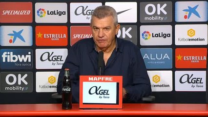 Javier Aguirre: "El árbitro y la suerte no entrenan conmigo, son imponderables del fútbol"