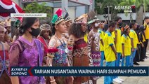 Pelajar Sorong Tampilkan Tarian Nusantara Peringati Hari Sumpah Pemuda