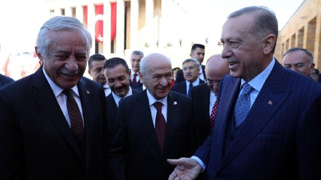 29 Ekim Cumhuriyet Bayramı kutlanıyor! Devlet erkanı Anıtkabir'de