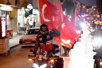 Tepebaşı'nda 29 Ekim Korteji