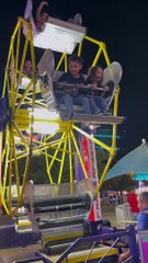 Brother Loves the Mini Ferris Wheel but Daughter Has Different Thoughts