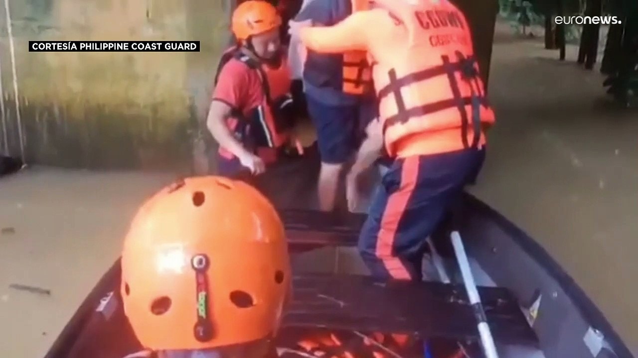 45 muertos y miles de evacuados en Filipinas bajo el azote de Nalgae