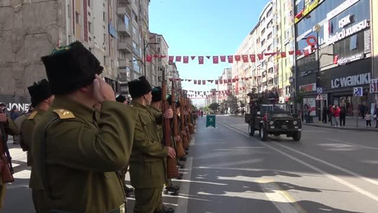 29 Ekim Cumhuriyet Bayramı Sivas'ta coşkuyla kutlandı