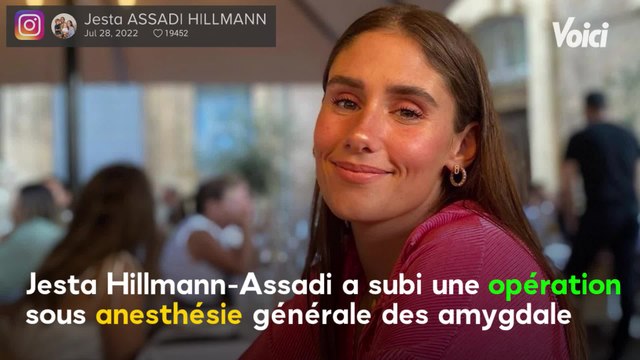 VOICI - J'ai très très mal : Jesta Hillmann-Assadi opérée, elle souffre intensément