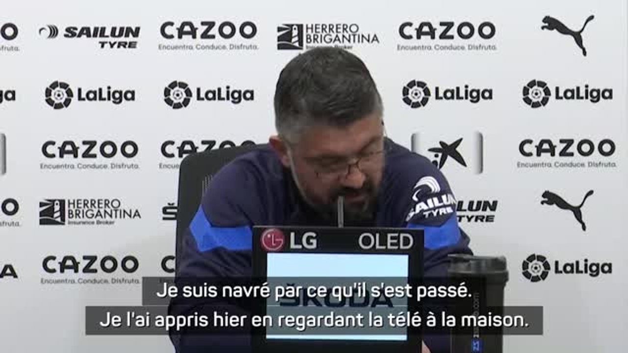 Monza - Gattuso "navré" par l'attaque au couteau subi par Pablo Mari à Milan