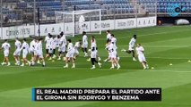 El Real Madrid prepara el partido ante el Girona sin Rodrygo y Benzema