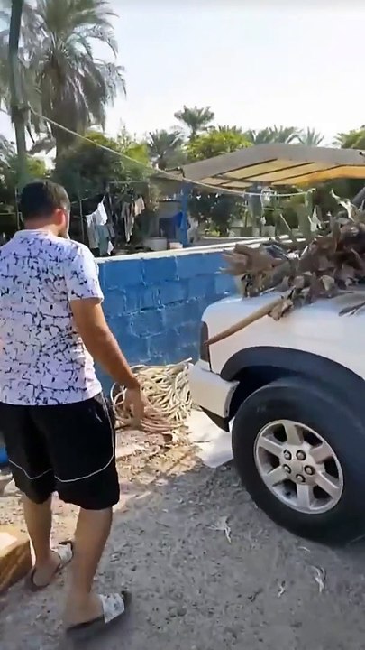 Allawi's car sabotage prankمقلب تخريب سياره علاوي