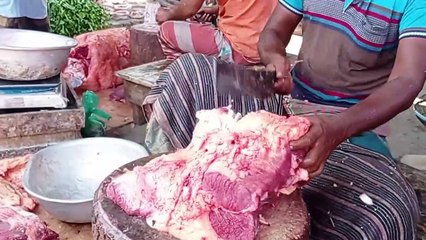 Meat cutting skills video // Beef cut's in knife