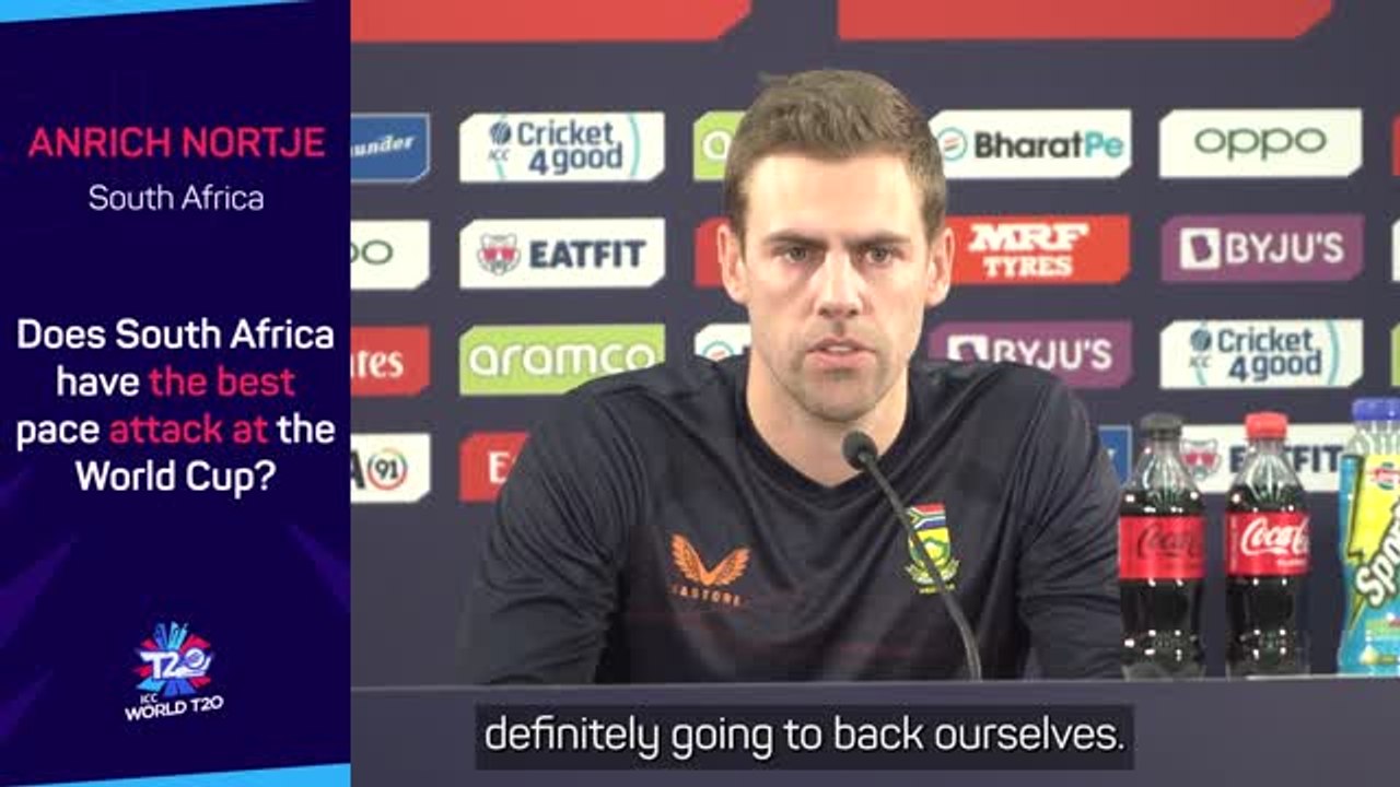 'South Africa have the best pace attack in the world' - Nortje