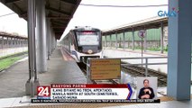 Ilang biyahe ng tren, apektado; Manila North at South Cemeteries, sarado muna | 24 Oras Weekend
