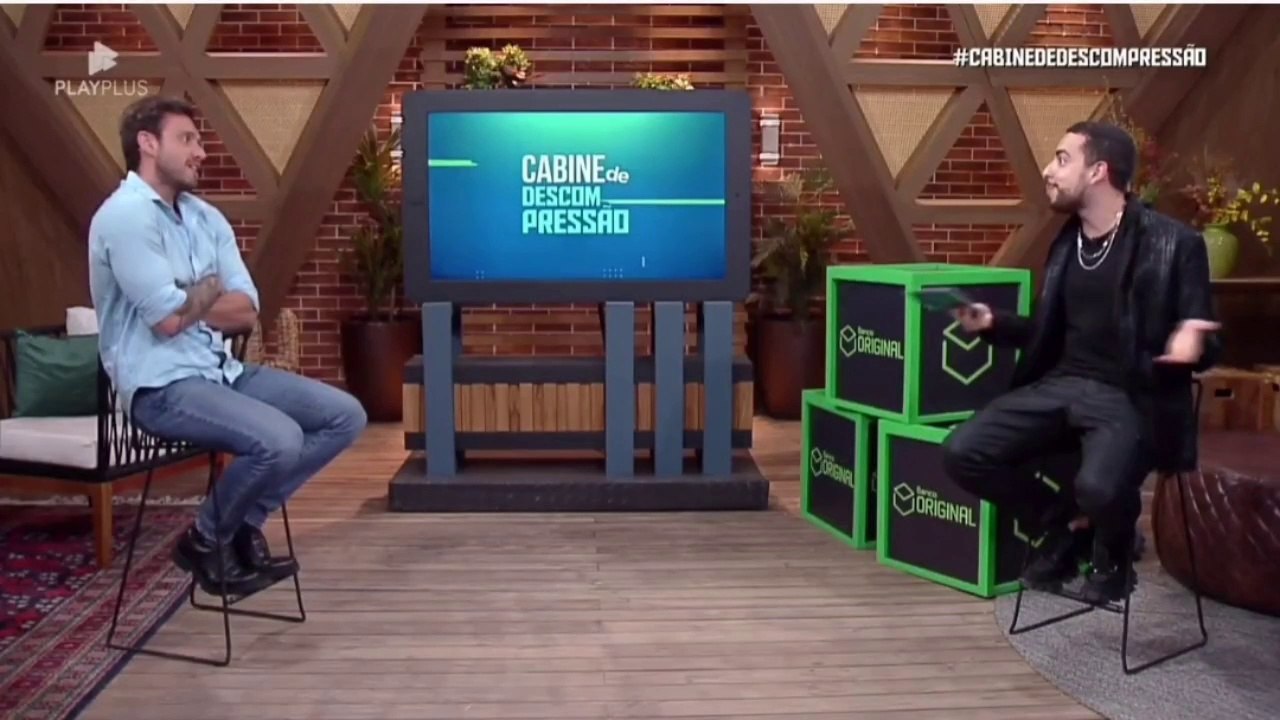 Cabine de Descompressão com Vini, sexto eliminado de A Fazenda 14