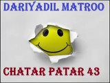 Dariyadil Matroo, Chatar Patar 43, Comedy, Cartoon Animation.Hindi comedy