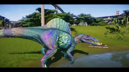 Dinosaurus Kartun Bertarung dinosaurus tirex bertengkar