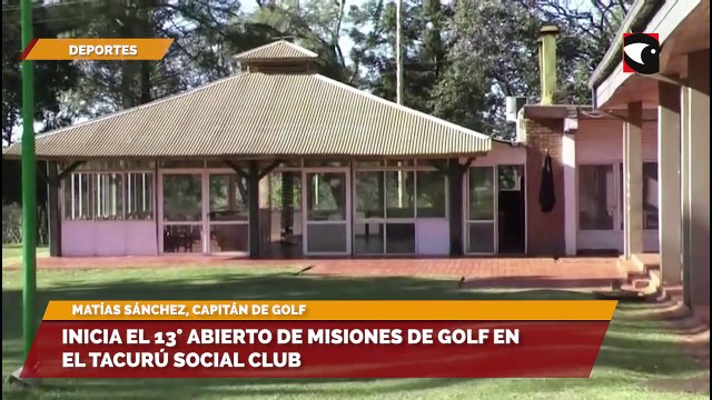 Inicia el 13° abierto de Misiones de golf en el Tacurú Social Club