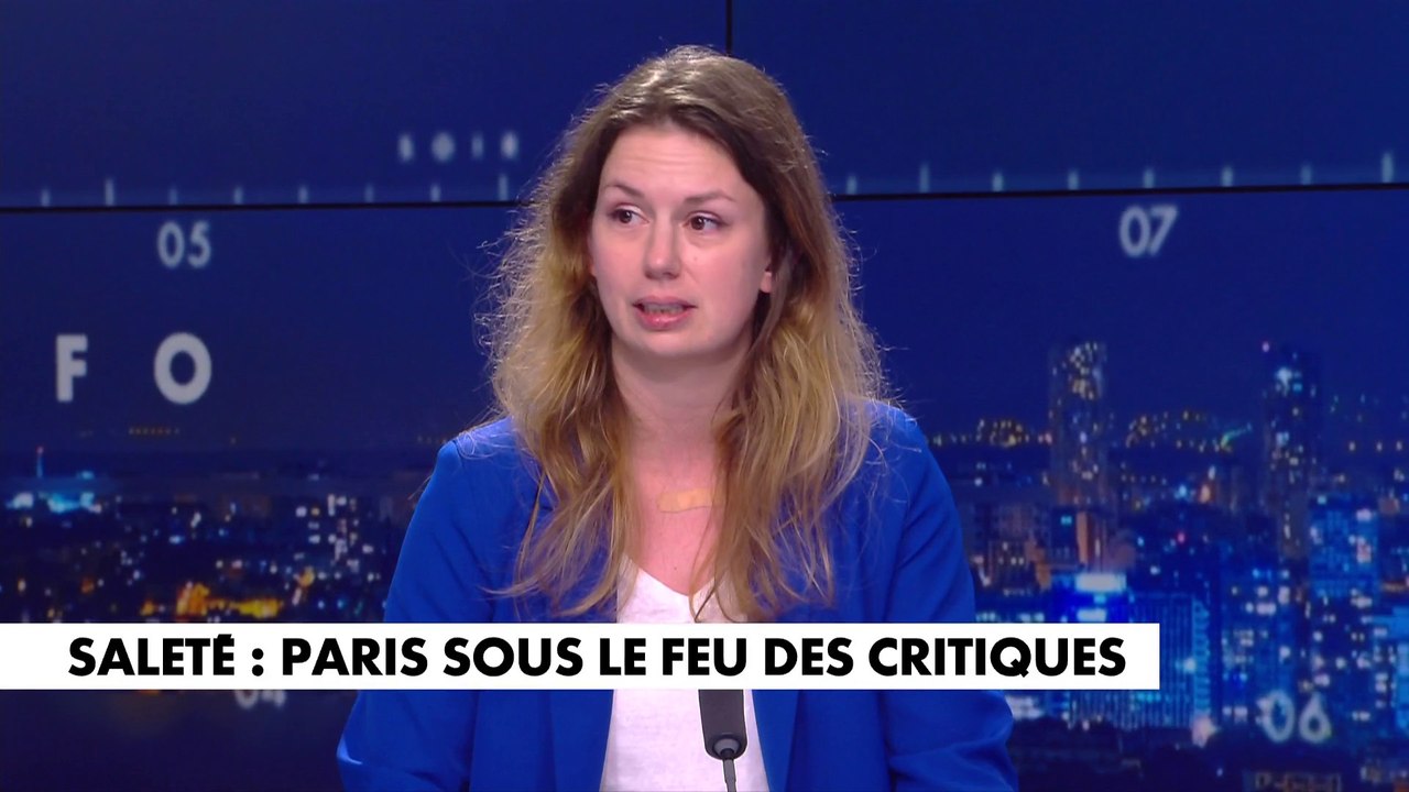 Marion Pariset : «Ça montre l’échec d’Anne Hidalgo sur la propreté et le maintien en bonne condition de la ville»