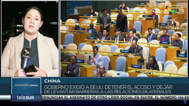 China exige a EE.UU. no levantar más barreras a los vínculos bilaterales