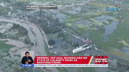 158 LGUs, nagdeklara ng state of calamity dahil sa Bagyong #PaengPH --NDRRMC | UB