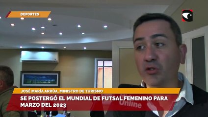 Se postergó el Mundial de Futsal Femenino para marzo del 2022