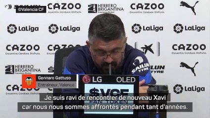 12e j. - Gattuso : "Un honneur et un plaisir d'affronter Xavi"
