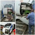 Vande Bharat Express accident Train collides with cow near Valsad's Atul station in Gujarat (2)