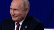Vladimir Putin smirks as he’s asked about ‘sending everyone to heaven’ in nuclear war