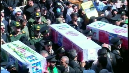 إيران.. شعارات منددة بأعمال "الشغب" خلال تشييع ضحايا هجوم شيراز