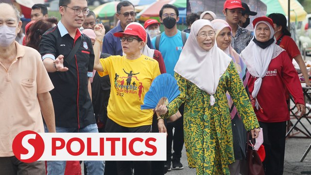 GE15: Wan Azizah promotes urban farming in Bandar Tun Razak