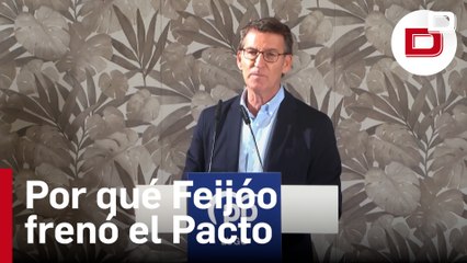 Feijóo frenó el pacto del CGPJ porque el Gobierno «quería debilitar las instituciones»