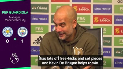 De Bruyne and I have done everything but sleep together, jokes Guardiola