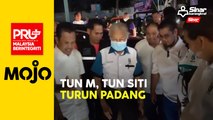 Tun Siti setia temani Tun M berkempen di Senawang