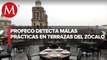 Profeco revisa restaurantes tras polémica en terraza del Zócalo